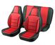 Купити Чохли Пілот для сидінь ВАЗ 2107 Чорна тканина Червона тканина 23559 Чохли PILOT - 1 фото из 4