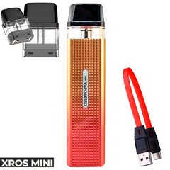 Купити Багаторазова Pod-система Vaporesso Xros Mini 1000mAh 2 мл Orange Red Рожево-Червоний 66628 Багаторазові POD системи
