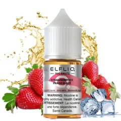 Купити Elf Liq рідина 30 ml 50 mg Strawberry Ice Колубника з льодом 66152 Рідини від ElfLiq