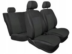 Купити Чохли для сидінь модельні Автосвіт Автосвіт ВАЗ 2108-15 Нива Тайга Matiz QQ комплект Чорно-чорні 23599 Чохли для сидіння модельні