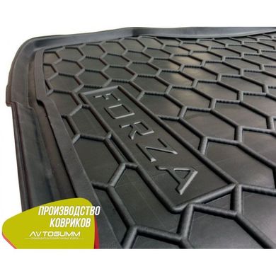 Купити Автомобільний килимок у багажник Zaz Forza 2011- Hatchback / Гумо - пластик 42476 Килимки для ZAZ