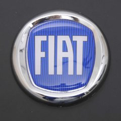 Купити Емблема Fiat Doblo / Albea / Punto / Linea / Palio пластик Синя D95 Синя 22255 Емблеми на іномарки