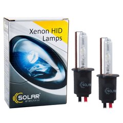 Купить Лампа Ксенон H3 6000K 35W Solar 1360 (2шт) 24191 Биксенон - Моноксенон