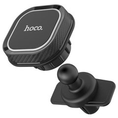 Купити Автотримач для телефону магнітний HOCO CA52 на повітропровід Black 24606 Автотримач для телефону на повітропровід
