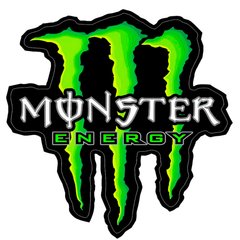 Купити Наклейка МОТО Monster Energy 22х34 см Велика (Зовнішня) 71440 Наклейки на автомобіль