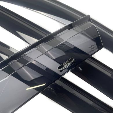 Купить Дефлекторы окон ветровики HIC для Hyundai Santa Fe 2012-2018 Oригинал (HY38) 60329 Дефлекторы окон Hyundai