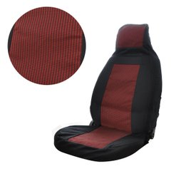 Купити Чохли для сидінь Tuning ВАЗ 2107 комплект Чорно-червоні 23721 Чохли для сидіння модельні