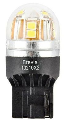 Купити LED автолампа Brevia Spower 12/24V T20 W21W 15x2835SMD 330Lm 6000K CANbus Оригінал 2 шт (10210X2) 40189 Світлодіоди - Brevia