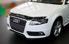 Купить Дефлектор капота мухобойка для Audi A6 (C7) 2011-2017 1811 Дефлекторы капота Audi