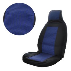 Купить Чехлы для сидений Tuning ВАЗ 2107 Черно - синие 23598 Чехлы для сиденья модельные