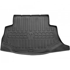 Купить Коврик в багажник 3D для Nissan Leaf (ZE0) 2010-2017 без сабвуфера Высокий борт 58004 Коврики для Nissan