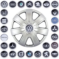 Купить Колпаки для колес SKS 224 R14 Серые Эмблема На Выбор VW Polo 4 шт 22009 14 SKS