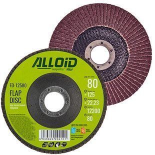Buy Alloid Flap Grinding Wheel 125mm Grain 80 T27 (FD-12580) 85889 Cutting wheels Cleaning - Grinding elements