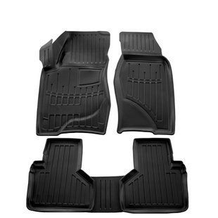 Купити Автомобільні 3D килимки в салон для Chevrolet Niva 2002-2009 / Високий борт 43588 Килимки для Chevrolet