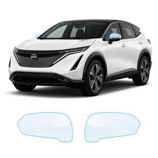 Купити Антигравійна захисна бронеплівка за лекалами для Nissan Ariya 2022- дзеркала 107597 Модельні лекала захисних плівок для Nissan