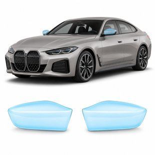 Купити Антигравійна захисна бронеплівка за лекалами для BMW 4 Series Gran Coupe G26 2021- дзеркала 102123 Модельні лекала захисних плівок для Bmw