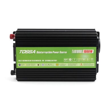 Купити Перетворювач напруги (інвертор) Tossa 12V-220V/1000W Модифікований синус З функцією заряджання UPS (TAU1000L-1000W) 74942 Перетворювачі напруги інвертори - Зарядні АКБ