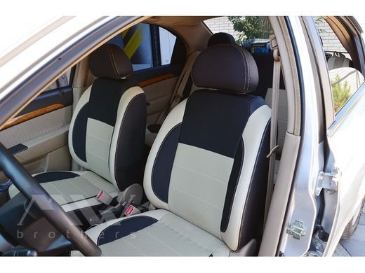 Купить Авточехлы модельные MW Brothers для Chevrolet AVEO (T250) 2006-2011 серия Premium Style (бежевая нить) 59060 Чехлы модельные MW Brothers