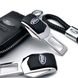 Купити Автонабір №9 для Ford Заглушки ременя безпеки з логотипом / Брелок та чохол для ключів / тиснена шкіра 38723 Подарункові набори для автомобіліста - 3 фото из 3