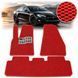 Купить Коврики в салон EVA для Tesla Model S 2012-2020 с подпятником Красные T-01 T-09 73567 Коврики для Tesla