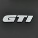 Купити Емблема - напис GTI (хром) (Golf3.Jetta.Passat.) скотч 90х20 мм 1991-1997 22066 Емблема напис на іномарки - 1 фото из 2