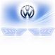 Buy Pre-cut paint protection film for Volkswagen Passat B8 facelift 2019-2023 - rear brake lights 110027 Model patterns of protective films for Volkswagen