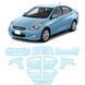 Buy Pre-cut paint protection film for Hyundai Accent RB 2011-2017 - full body 104841 Protective film templates for Hyundai