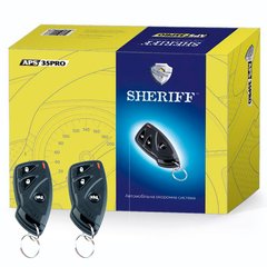 Купить Одностороння Cигнализация Sheriff APS-35PRO 2 Брелоки автозакрытие стекол открытие багажника 67816 Одностороння Cигнализация
