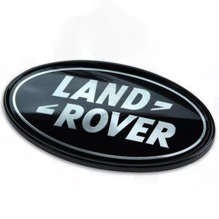 Купить Эмблема Land Rover (Черная) 92x49 мм (на скотче) DAH500330 90037 Эмблемы на иномарки