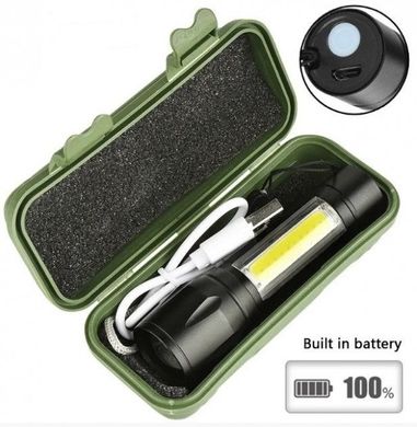 Купить Фонарь ручной POLICE 511-T6-450 lum USB встроенный аккумулятор 300 метров zoom (2766) 42974 Фонарики Переноски Прожекторы