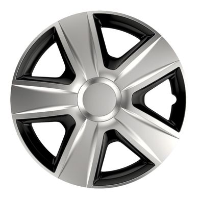 Купити Ковпаки для колес Elegant ESPRIT R14 Чорно-Сірі 4 шт 22313 14 (EL)