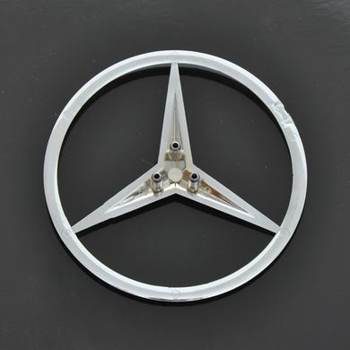 Купить Эмблема для Mercedes 90 мм пластиковая 21536 Эмблемы на иномарки
