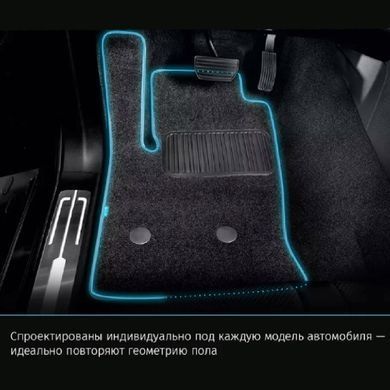 Купити Ворсові килимки для Suzuki Vitara II 5дв. 2015- з підп'ятником 5 шт (Carrera) 72272 Килимки для Suzuki