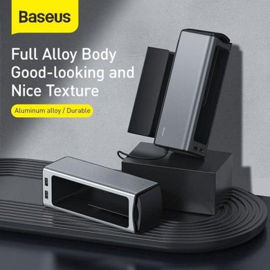 Купити Підлокітник - Органайзер Baseus Deluxe / висувною Підстаканник / 2 USB / Чорний (CRCWH-A01) 38679 Сітки органайзери