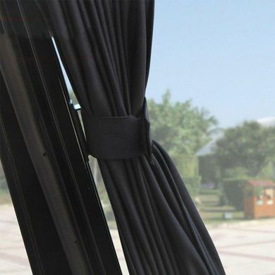 Купити Сонцезахисні шторки Sigma на бічні стекла S / висота 37-42 см / ширина 50 см / двосторонні Чорні 2 шт 36396 Шторки сонцезахисні для вікон авто