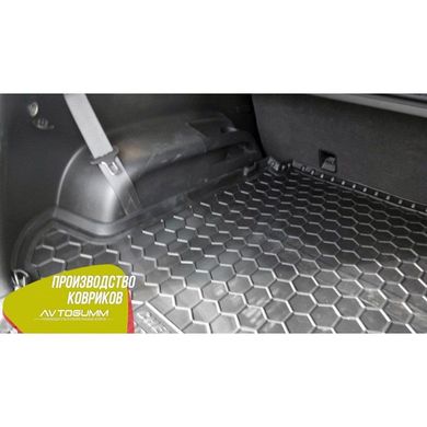 Купити Автомобільний килимок в багажник Chevrolet Orlando 2011-(7-місць) / Гумовий (Avto-Gumm) 28124 Килимки для Chevrolet