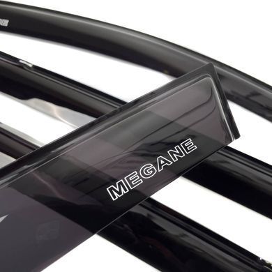 Купити Дефлектори вікон вітровики Renault Megane IV Grandtour 2016- Универсал Voron Glass 89933 Дефлектори вікон Renault