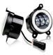 Купити Фара LED протитуманна ВАЗ 2170-2173 ГАЗЕЛЬ Jeep Wrangler 3.5 дюймів 30W 117х92х79 мм з кільцем 1 шт 89645 Додаткові LЕD фари - 3 фото из 3
