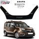 Купити Дефлектор капоту мухобійка для Fiat Doblo (152/263) 2015- Євро Кріплення (Vip Tuning) 6932 Дефлектори капота Fiat - 1 фото из 8