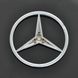 Купить Эмблема для Mercedes 90 мм пластиковая 21536 Эмблемы на иномарки - 2 фото из 2