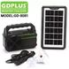 Купить Портативная Солнечная Станция GDPlus GD-8081 (13800mAh) FM-Радіо Bluetooth 57430 Портативные зарядные устройства Power Bank (Повербанк) - 6 фото из 7