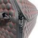 Buy Travel bag organizer Premium Honeycomb 500x340x250 mm (Plastic base) Eco-skin Black-Red thread 94872 Travel bag organizer - 6 photos from 9