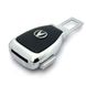 Купить Заглушка переходник ремня безопасности с логотипом Acura 1 шт 39622 Заглушки ремня безопасности - 5 фото из 5
