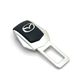 Купить Заглушка ремня безопасности с логотипом Mazda 1 шт 9839 Заглушки ремня безопасности - 1 фото из 7