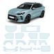 Купити Антигравійна захисна бронеплівка за лекалами для Seat Cupra Terramar I 2024- повний кузов 108729 Модельні лекала захисних плівок для Seat