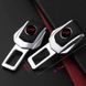 Купить Заглушка ремня безопасности с логотипом Mazda 1 шт 9839 Заглушки ремня безопасности - 5 фото из 7