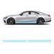 Купити Антигравійна захисна бронеплівка за лекалами для Mercedes-Benz CLS C257 facelift 2021-2023 - нижня зона кузова пороги 106744 Модельні лекала захисних плівок для Mercedes-Benz