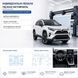 Купити Набір Плівок захисних для салону Toyota RAV4 V (XA50) 2018-2025 TPH (Кансолі Дисплея Ручок) Тип 1 110445 Модельні захисні плівки для салону авто - 3 фото из 3