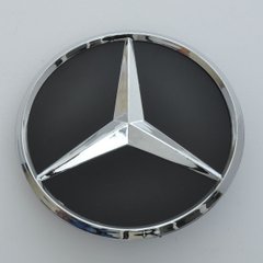 Купити Емблема "Mercedes" D123мм (Спрінтер 2006-) зад /пластик/під болт (Емірати) 21537 Емблеми на іномарки