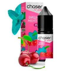 Купити Chaser жидкость 10 ml 50 mg Вишня с ментолом 66531 Рідини від Chaser